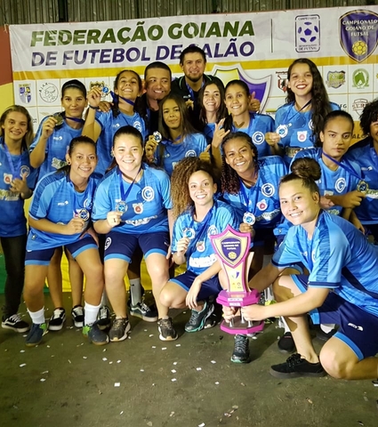 Goiás Universo é campeão do Goiano Sub-17 de Futsal Feminino