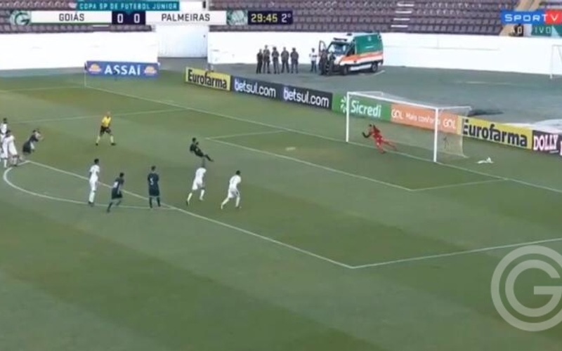 Assista ao gol da classificação do Goiás na Copinha
