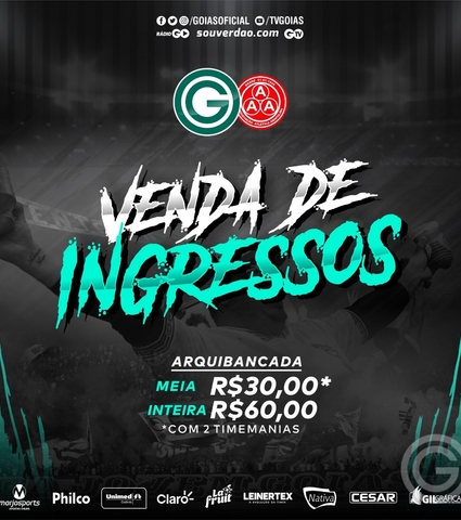Ingressos para Goiás x Anapolina