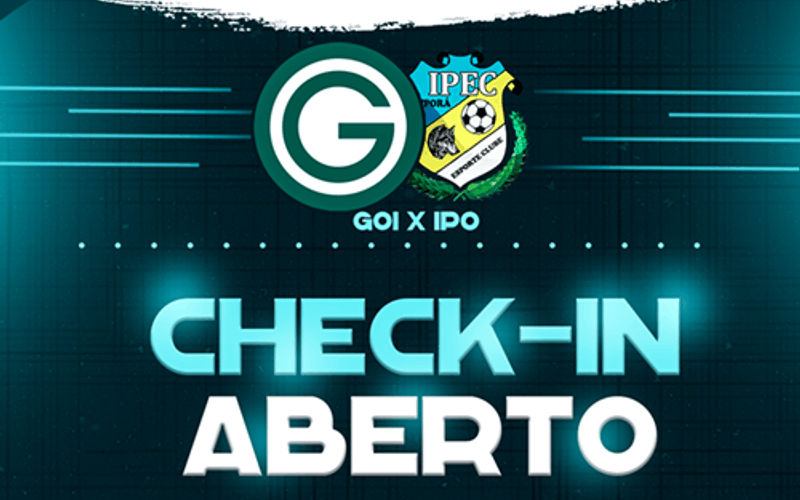Sócio Sou Verdão: Check-in aberto para Goiás x Iporá