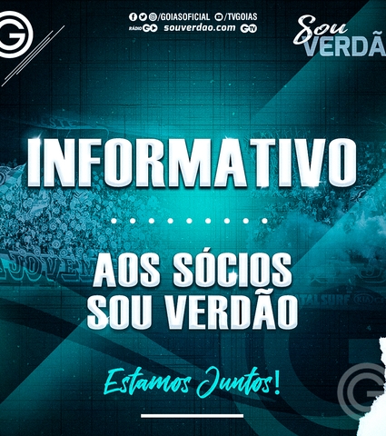 Informativo aos Sócios Torcedores do Goiás Esporte Clube