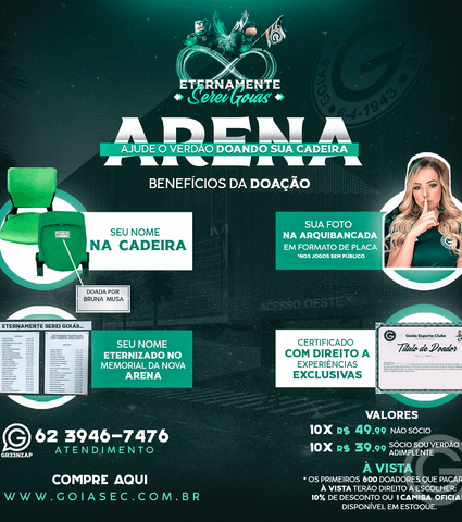 Nova campanha "Eternamente Serei Goiás"