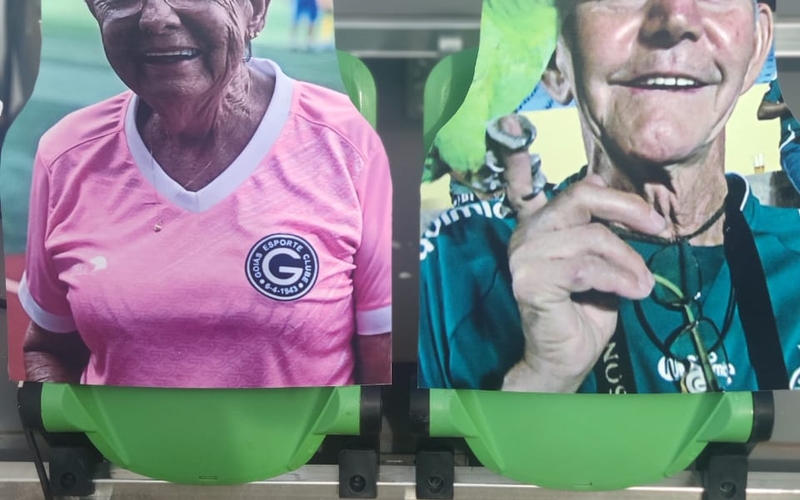 Goiás E. C. realizará homenagens a "Tia Fia", torcedora símbolo do clube