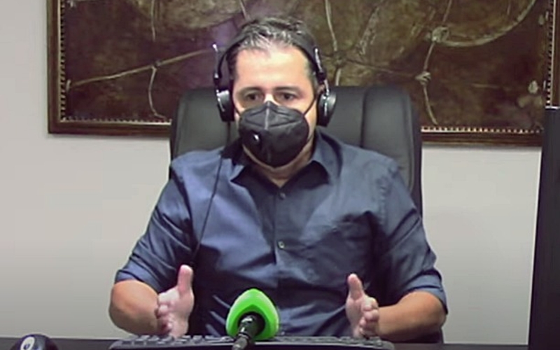Presidente Paulo Rogério concedeu entrevista coletiva, na manhã desta terça (2)