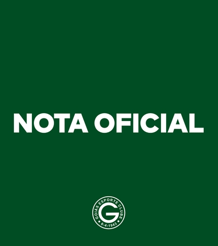 Nota oficial - 27/04/2021