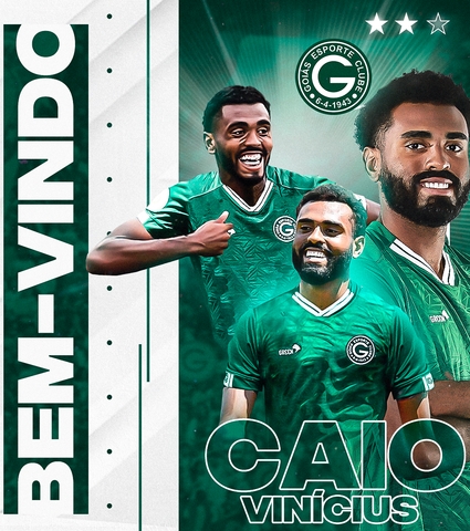 Volante Caio Vinícius é mais um reforço contratado pelo esmeraldino