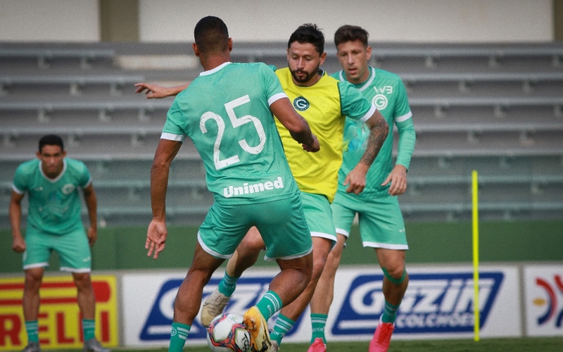 Semana de trabalho intenso no Goiás Esporte Clube