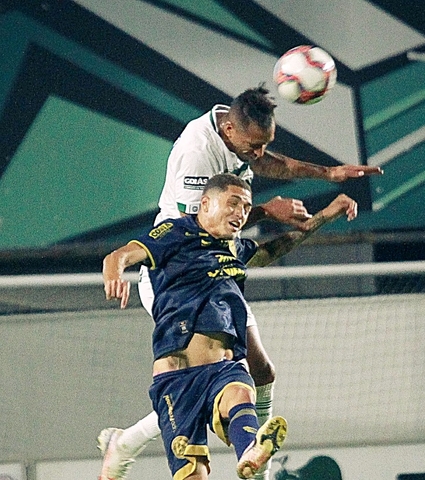 Reforçada, defesa esmeraldina segue sem sofrer nenhum gol
