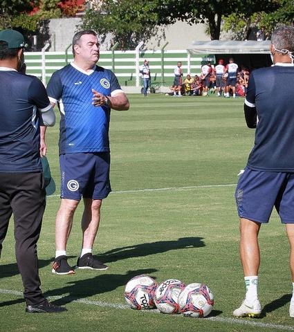 Goiás x Vasco: esmeraldino trabalhou na manhã deste sábado (26)