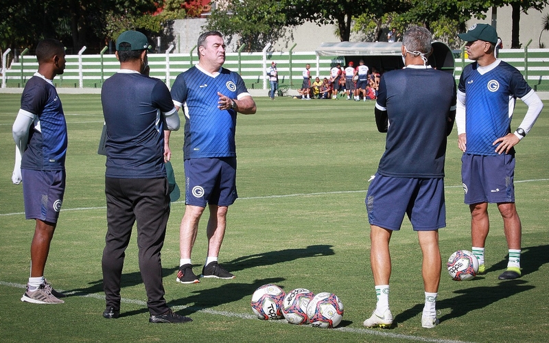 Goiás x Vasco: esmeraldino trabalhou na manhã deste sábado (26)