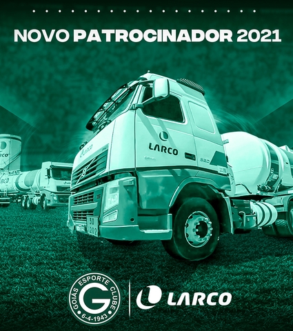 Novo patrocinador do Goiás é o combustível para o acesso. Bem-vinda, Larco!