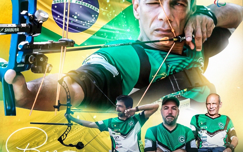 Atletas do Verdão, do Tiro com arco, representarão o Brasil nos Jogos Paralímpicos em Tóquio
