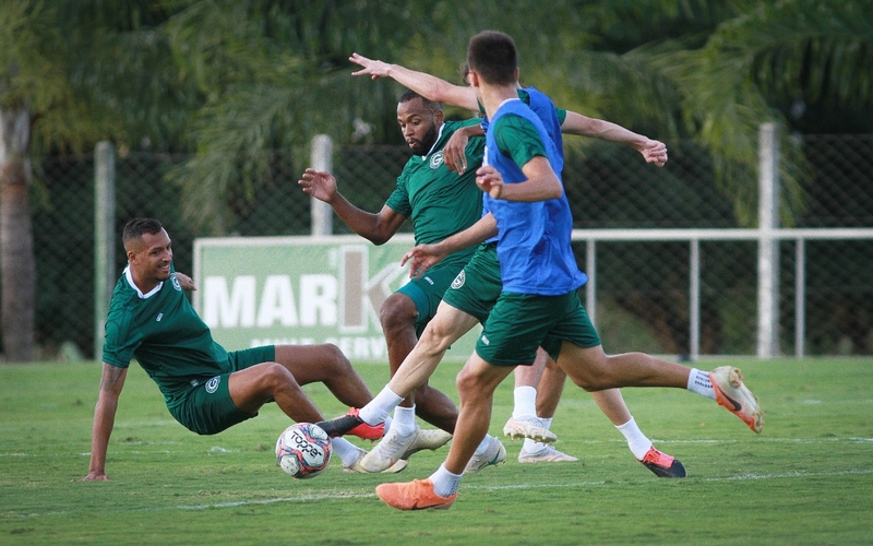 Verdão realiza treino tático