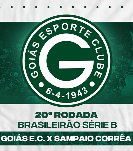 Guia da partida: Goiás x Sampaio Corrêa – 22/08/2021