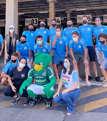 Serviço Social segue apoiando a vacinação dos atletas da base esmeraldina
