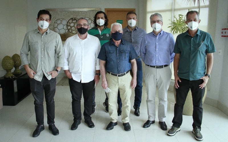 Representantes do Grupo Globo visitam o Goiás Esporte Clube