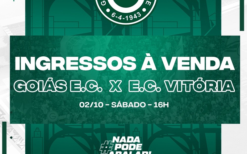 Orientações - Goiás x Vitória - 02/10/21