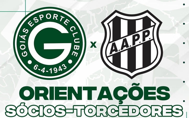 Orientações | Sócios-Torcedores | Goiás x Ponte Preta – 02/11/2021