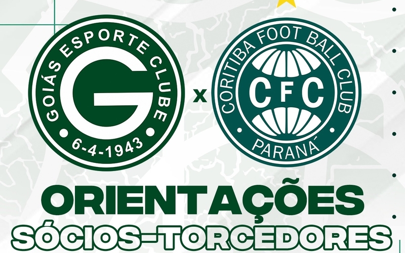 Orientações | Sócios-Torcedores | Goiás x Coritiba – 10/11/2021