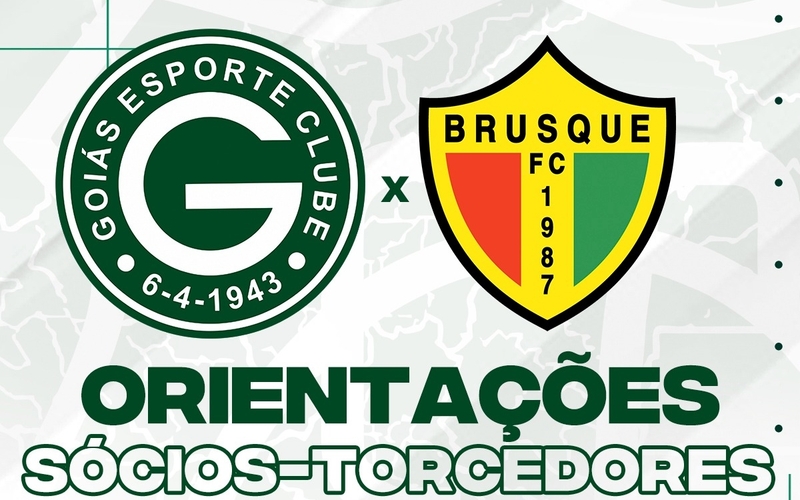 Orientações | Sócios-Torcedores | Goiás x Brusque – 28/11/2021