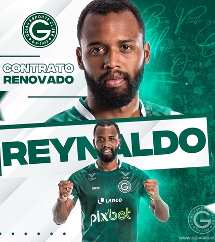 Reynaldo renova o contrato com o Goiás
