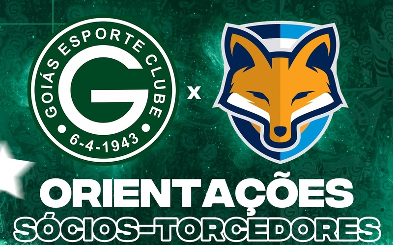 Goiás x Grêmio Anápolis – Sábado 05/03/2022 - 16h30 - Orientações Sócios-Torcedores