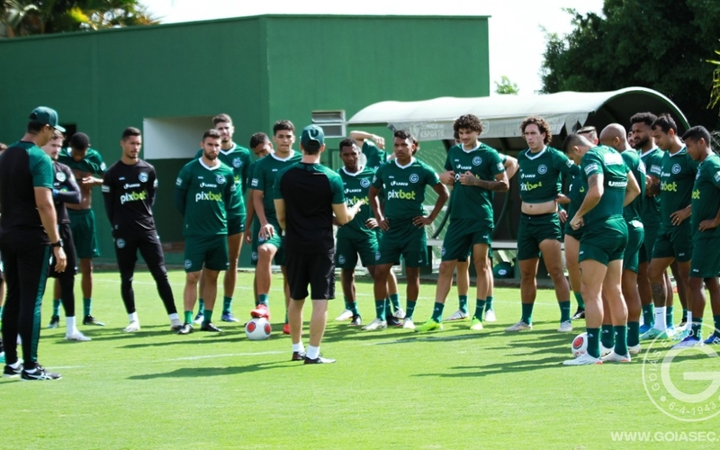 Semifinal - Goianão 2022: Goiás treina e fecha preparação para 1° jogo em Iporá (GO)