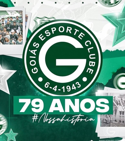 Parabéns, Goiás Esporte Clube! Verdão completa 79 anos de história e glórias