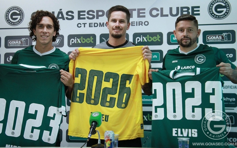 Nicolas, Tadeu e Elvis prorrogam seus contratos com o Verdão