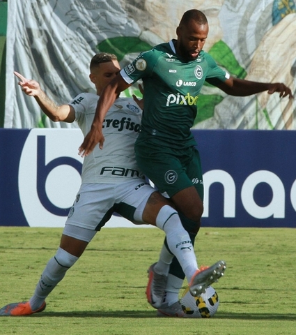 Série A: Goiás e Palmeiras empatam em 1 a 1, na Serrinha