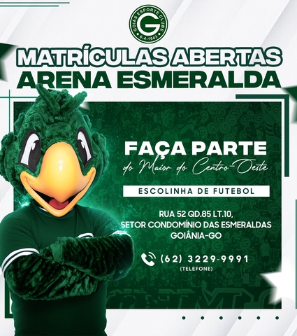 Escolinha: Treine na Arena Esmeralda