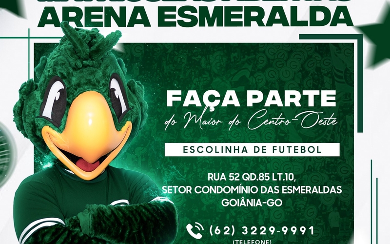 Escolinha: Treine na Arena Esmeralda
