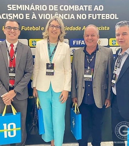 Goiás participa de Seminário de Combate ao Racismo e à Violência no Futebol