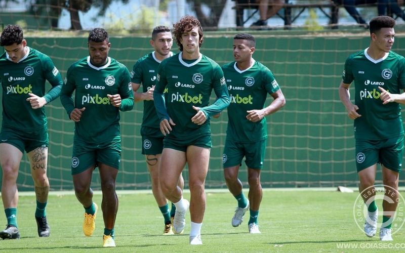 Goiás x América (MG): Elenco finaliza preparação