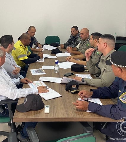 Goiás x São Paulo: Reunião para alinhamento da segurança na partida