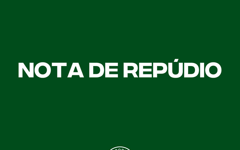 NOTA DE REPÚDIO