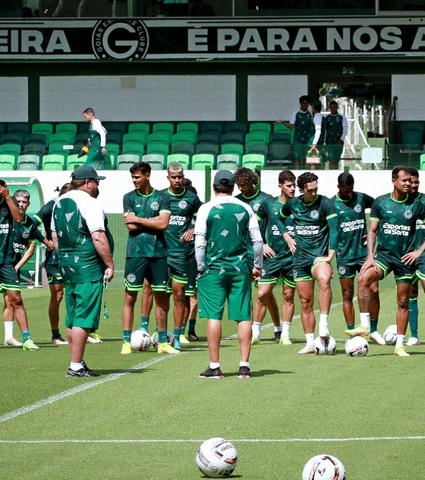 GOIÁS FINALIZA PREPARAÇÃO PARA CONFRONTO CONTRA O ANÁPOLIS