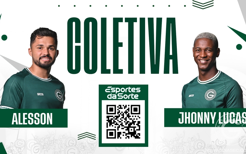 Confira a entrevista coletiva do volante Jhonny Lucas e do atacante Alesson