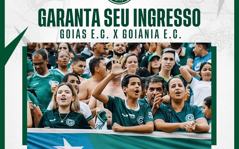 Ingressos para Goiás x Goiânia - 05/03/2023 16h