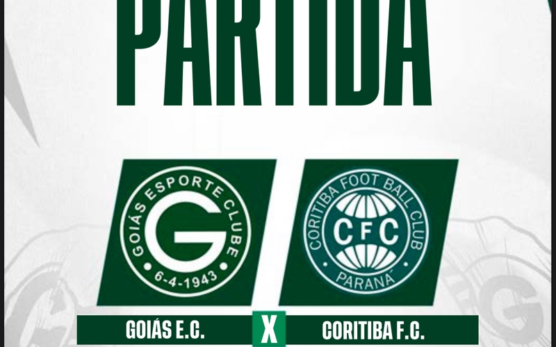 Goiás x Coritiba vai começar! Confira o Guia da Partida em 03/07/2023