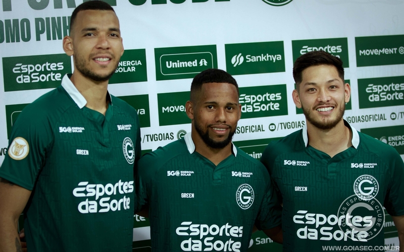 Verdão apresenta 3 reforços para a sequência da temporada