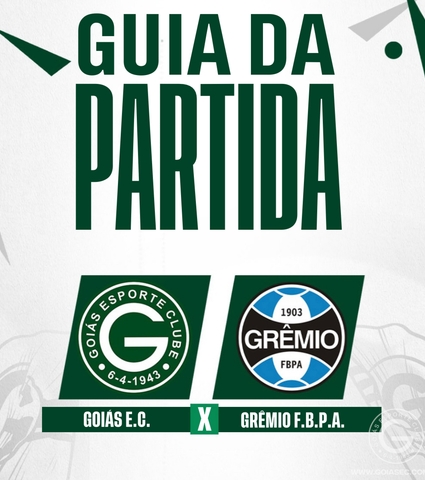 Goiás x Grêmio vai começar! Confira o Guia da Partida em 23/07/2023