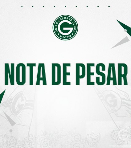 NOTA DE PESAR – Pedro Ferreira Goulart