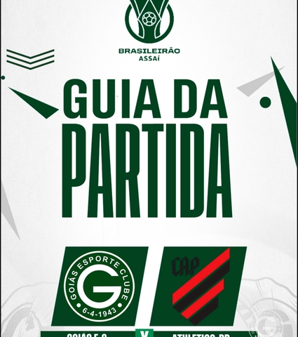 Goiás x Athletico vai começar! Confira o Guia da Partida em 21/08/2023