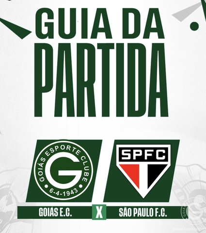 Goiás x São Paulo vai começar! Confira o Guia da Partida em 18/10/2023
