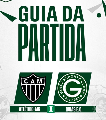 Atlético MG x Goiás vai começar! Confira o Guia da Partida em 12/11/2023