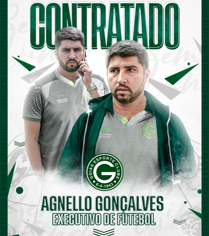 AGNELLO GONÇALVES - NOVO EXECUTIVO DE FUTEBOL DO GOIÁS E.C