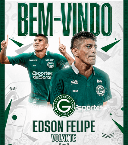 Edson é o novo reforço do Verdão!