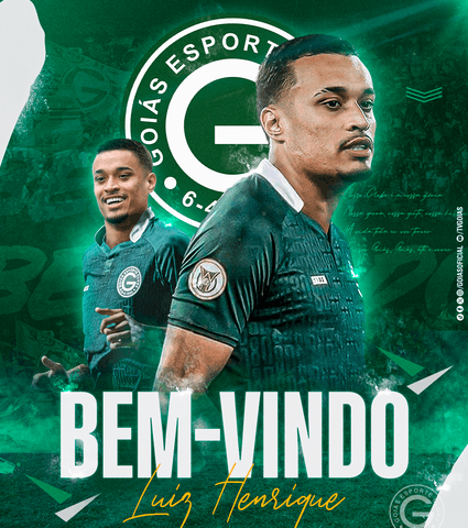 Luiz Henrique é reforço do Goiás para 2024