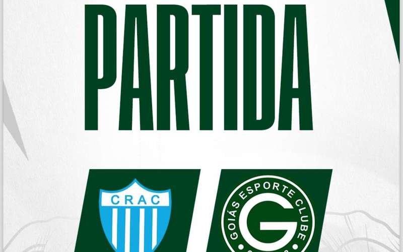 Crac x Goiás vai começar! Confira o Guia da Partida em 31/01/2024